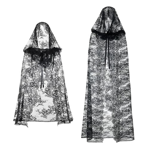 Mantello strega pizzo - da,