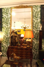 Antica specchiera in cornice