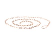 Collana Vintage In Metallo Ferro Massiccio 375Cm D'epoca Contadino