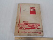CATALOGO PARTI DI RICAMBIO ORIGINALE 1958 CAMION FIAT C40N  C40 N