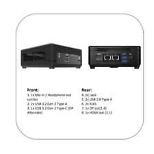 MSI CUBI N ADL-032XIT con hard