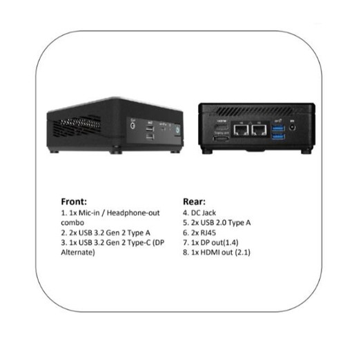 Msi cubi adl 032xit con - cubi, n