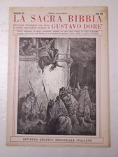 La Sacra Bibbia Illustrata n. 72 anno 1957 Incisioni di Cristiano Dorè IGEI