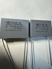 Lotto 2pezzi 1uF 275Vac