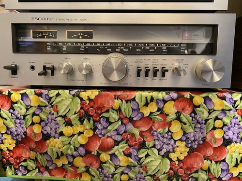 Ampli tuner scott 330 - tuner, rl