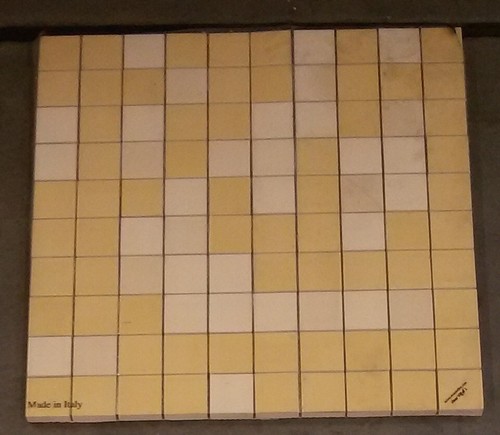 Mosaico giallo beige - beige, bagno