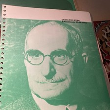 Fogli Bolaffi GBE Milord Italia Usati presidente Einaudi 1948/1955,