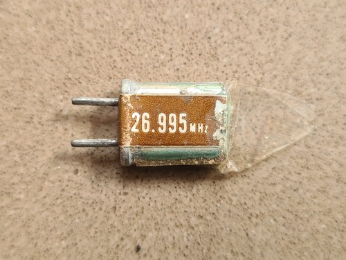 27mhz cristallo solo mhz - 1,