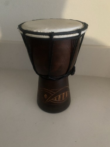 Mini djembe tamburo legno - mini,