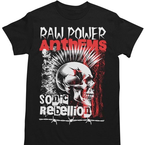 Shirt punk rock - t-shirt,
