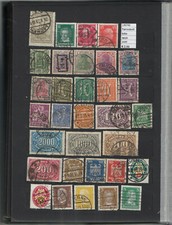 FRANCOBOLLI STAMPS LOTTO GERMANIA REICH  USED (L36740) 