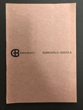Giancarlo Ossola. Galleria Bergamini 1978.