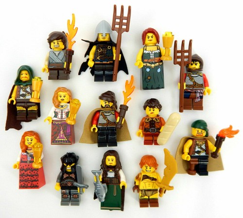 Lotto minifigure contadine - lotto, 10