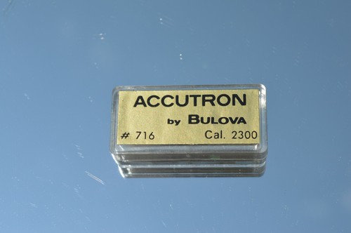 New old stock bluova - old, accutron