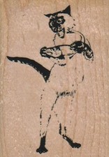 Timbro in gomma per gatti con