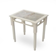 Consolle con piano in marmo