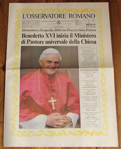Osservatore romano benedict - l'osservatore,