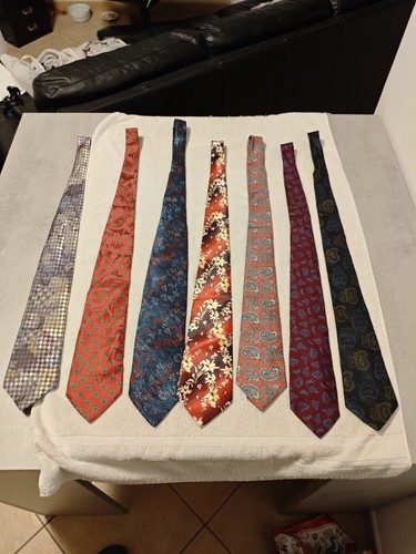 Lotto cravatte uomo vintage - 7,