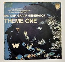 45 Giri Van Der Graaf Generator Theme One/W ed. Philips 6073-311 1972
