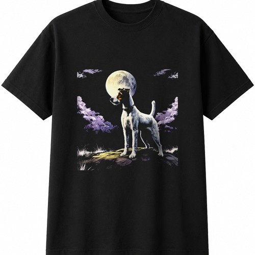 Shirt fox terrier dog - t-shirt,