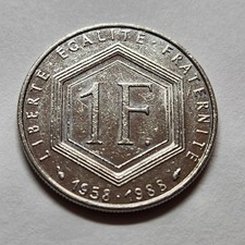 1 franc Charles de Gaulle 1988