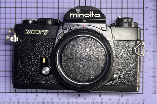 Minolta xd7 nero black - minolta,