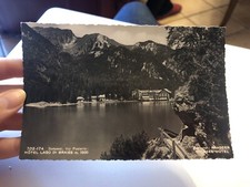 CARTOLINA DOLOMITI VAL PUSTERIA HOTEL LAGO DI BRAIES NON VIAGGIATA 66