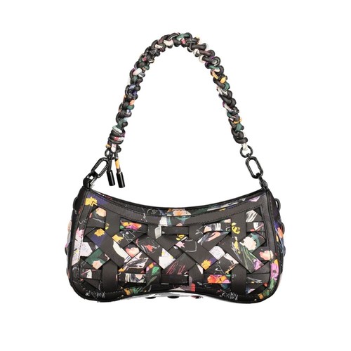 Desigual nero poliuretano - nero,
