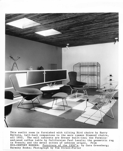 Interno moderno metà secolo