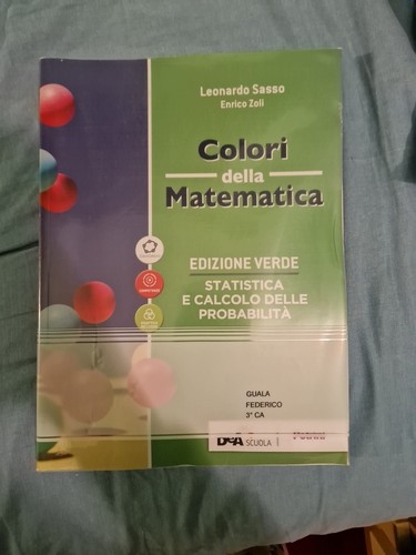Colori della matematica con - della, matematica.