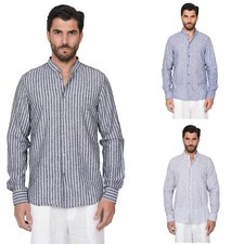 Camicia di Lino Uomo Coreana