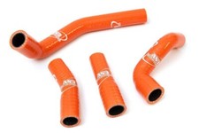 TUBI RADIATORE SILICONE AS3 per KTM 125 DUKE RC 125 2011-2013 200 DUKE 2011-2016