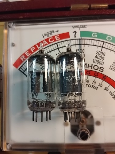 Coppia low noise 12ax7a - ge,