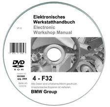 Bmw 4 F32 (435d) 2013-2017  manuale officina su cd
