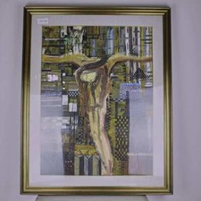 CRISTO OLIO SU TELA