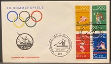 Bund 1972 FDC Olimpiadi