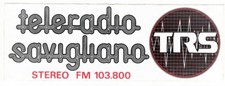 Adesivo TELERADIO SAVIGLIANO