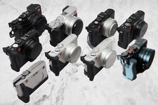 Leica D-Lux 1 2 3 4 5 6 7 8 109 impugnatura fotocamera con impugnatura pollice integrata (NO fotocamera)