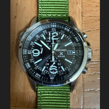SEIKO Solar Military Pilot