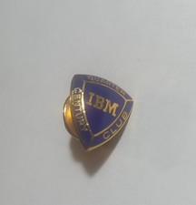 Spilla da bavero vintage IBM 