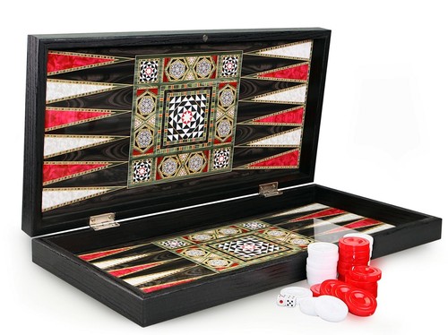 Bella intarsio look backgammon - bella,