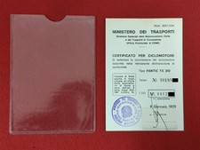 LIBRETTO ORIGINALE CERTIFICATO CICLOMOTORE FANTIC ISSIMO TX 310 1979 MOPED  DOC.