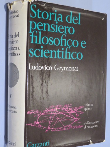 Storia del pensiero filosofico - del,