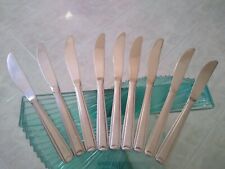 9 coltelli vintage in acciaio inox Abert posate cucina bar