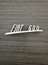 Fiat 600 Logo Originale Fregio