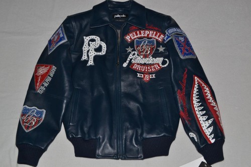 Pelle uomo - giacca, navy