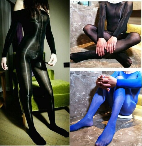 Body donna uomo wetlook - , nylon