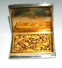 superbe vinaigrette en argent