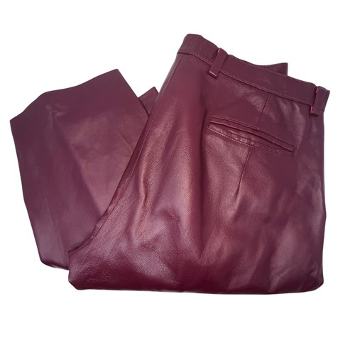 Pantalone vintage pelle - , di