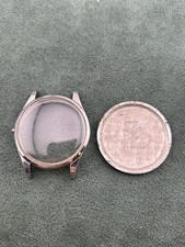 Longines steel case with glass
